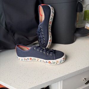 Keds Navy Floral Sneakers